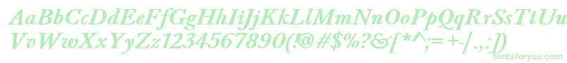 BaskervaldadfstdBolditalic Font – Green Fonts