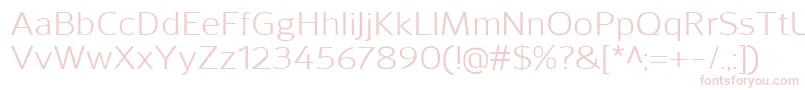 SavileRegular Font – Pink Fonts on White Background