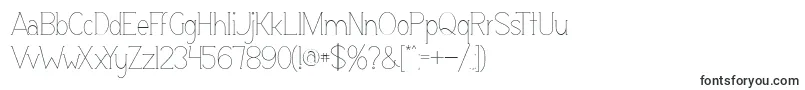 Espacio-fontti – Serifeillä varustetut fontit