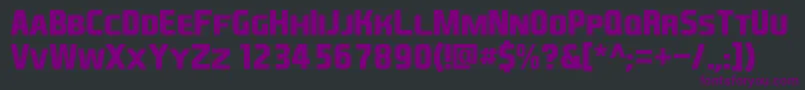Weitere Informationen zur EaSportsCoversSc1.5-Schriftart EaSportsCoversSc1.5-Schriftart – Violette Schriften auf schwarzem Hintergrund