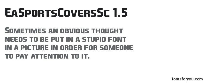 Schriftart EaSportsCoversSc1.5