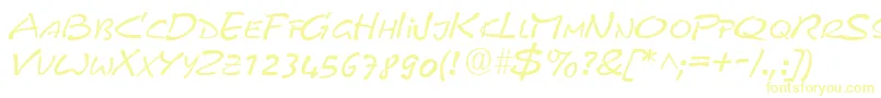 PyxidquickRegular Font – Yellow Fonts