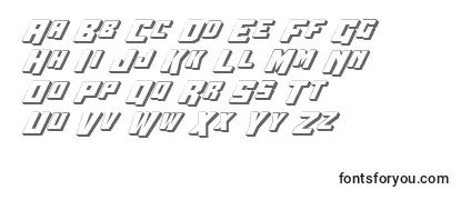 Wbv43D Font