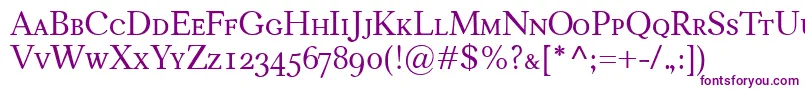 CarniolaSmallcaps Font – Purple Fonts on White Background