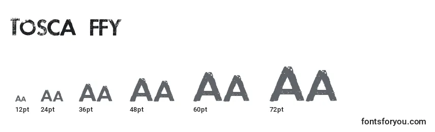 Tosca ffy Font Sizes
