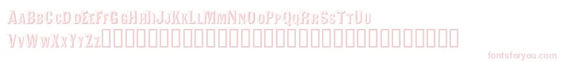 Valdivafacetsscapsssk Font – Pink Fonts on White Background