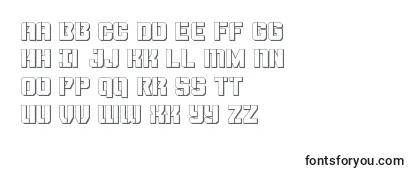 Thundertrooper3D Font