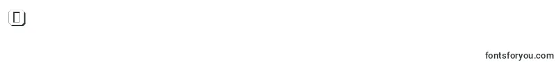 フォントRealpolitikShadow – フォント 数字 0