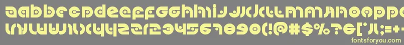 Kovacsspot Font – Yellow Fonts on Gray Background