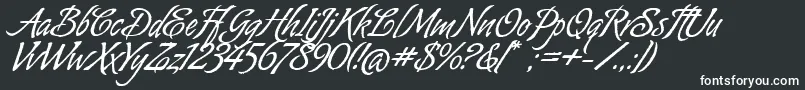 AlmondScriptAlt Font – White Fonts