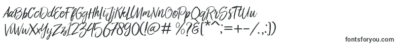 Шрифт Bringshoot – рукописные шрифты