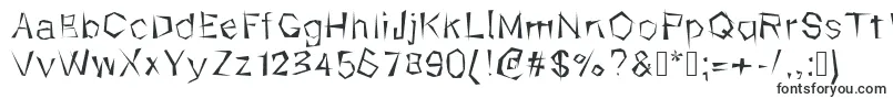 Kungfool-fontti – Alkavat K:lla olevat fontit