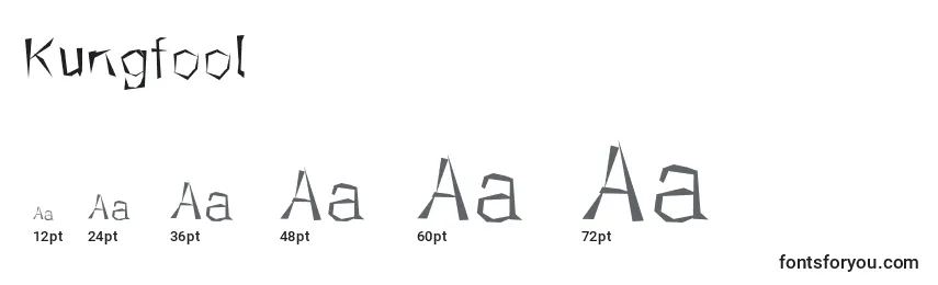 Kungfool Font Sizes