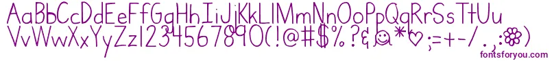 DjbMrswebster Font – Purple Fonts