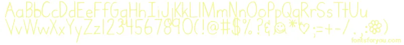 DjbMrswebster Font – Yellow Fonts