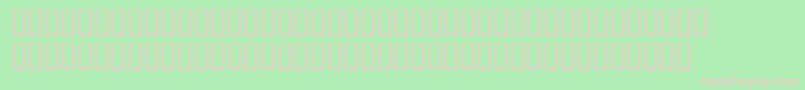 TempsexptRomansh Font – Pink Fonts on Green Background