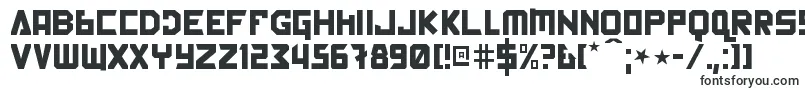 BackInTheUssrDlK-Schriftart – Schriftarten, die mit B beginnen