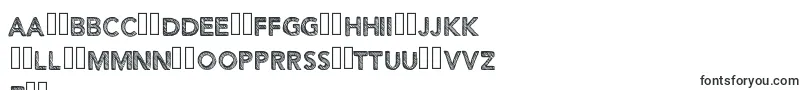 フォントFigurativative – ラトビアのフォント