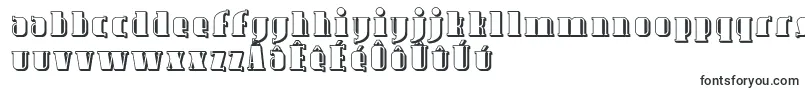 Шрифт Avond09 – фризские шрифты