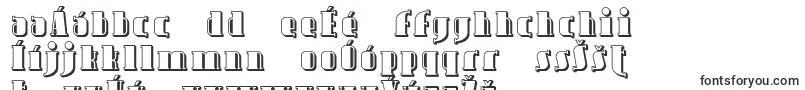 Шрифт Avond09 – чешские шрифты