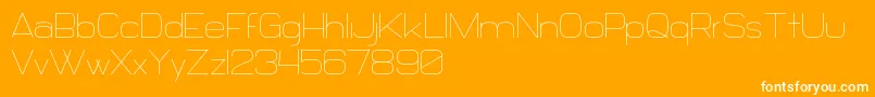 More about Daiichi Font Daiichi Font – White Fonts on Orange Background