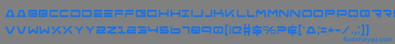 fuente FreeAgentBoldCondensed – Fuentes Azules Sobre Fondo Gris