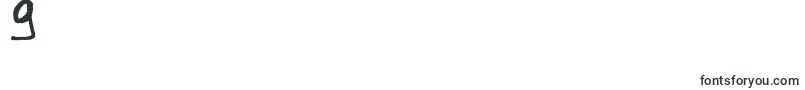 NicolasFrespech Font – Fonts for Digit 9