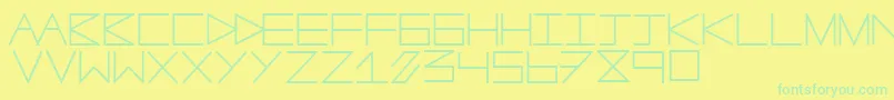 Lisätietoja Anotherline-fontista Anotherline-fontti – vihreät fontit keltaisella taustalla