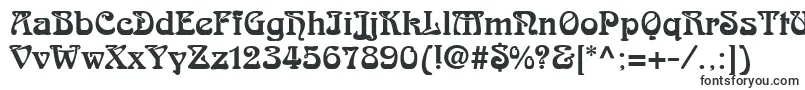 ArtDecoSsi-Schriftart – Kleinbuchstaben-Schriften