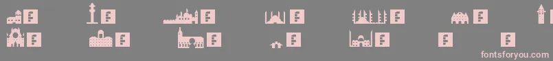 More about Istanbul Font Istanbul Font – Pink Fonts on Gray Background