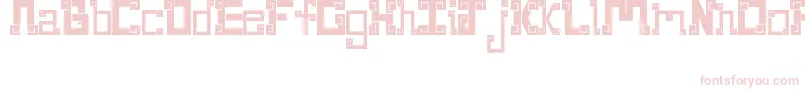 NewWaveAztec Font – Pink Fonts on White Background