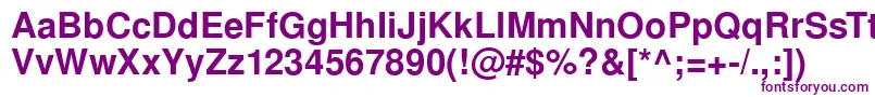 SansPsBold Font – Purple Fonts