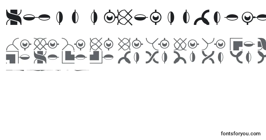 Czcionka LinotypeDidotOrnamentsOne – alfabet, cyfry, specjalne znaki