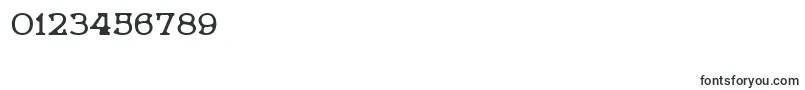 Letoonedefect-Schriftart – Schriften für Zahlen und Nummern