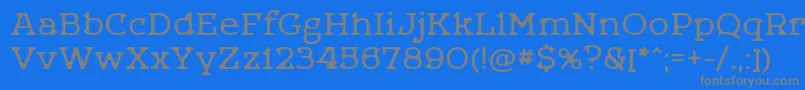 Saiba mais sobre a fonte Letoonedefect Fonte Letoonedefect – fontes cinzas em um fundo azul