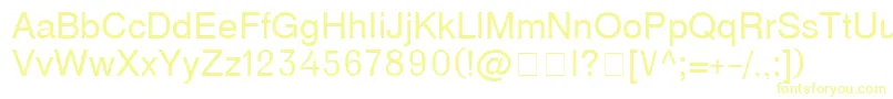 D231 Font – Yellow Fonts