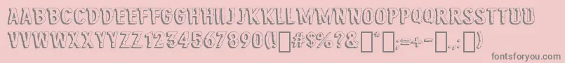 Más sobre la fuente JungleRoarRegular fuente JungleRoarRegular – Fuentes Grises Sobre Fondo Rosa