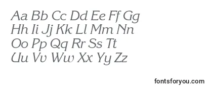 KorinnaettItalic-fontti