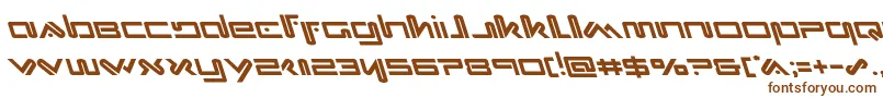 Xephyrleft-fontti – ruskeat fontit