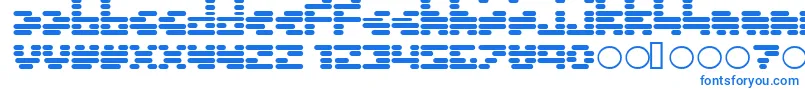 Invalid ffy Font – Blue Fonts on White Background