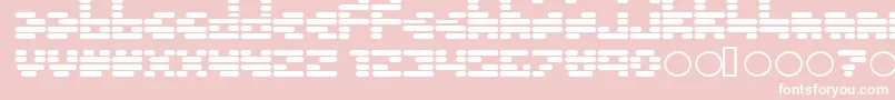 fuente Invalid ffy – Fuentes Blancas Sobre Fondo Rosa