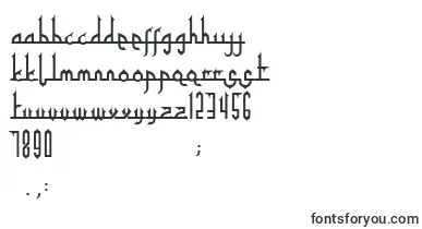  Tafakur font