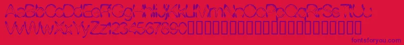 fuente Dj4skin ffy – Fuentes Moradas Sobre Fondo Rojo