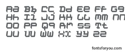 Обзор шрифта Vandoesburgbrokenfs