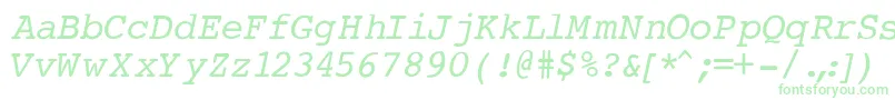 More about CourierNormalItalic Font CourierNormalItalic Font – Green Fonts