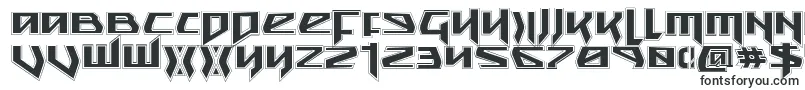 Шрифт SnubfighterAcademy – рельефные шрифты