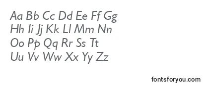 GarrisonSansItalic Font