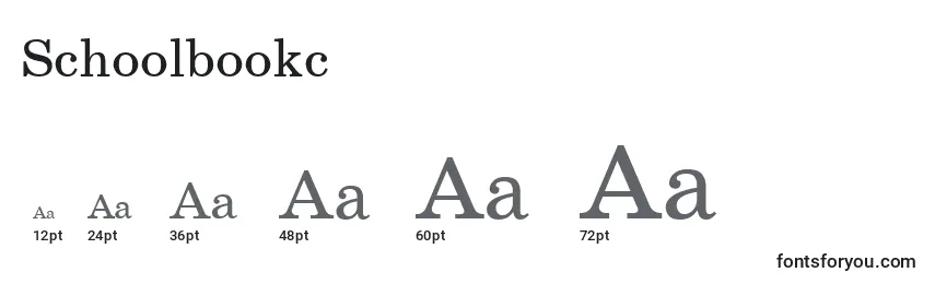Schoolbookc Font Sizes