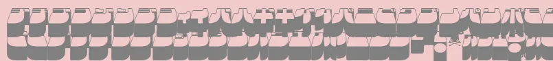 fuente Frigkat3 – Fuentes Grises Sobre Fondo Rosa