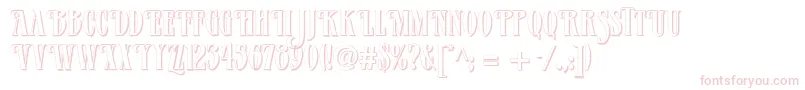 Verveshadow Font – Pink Fonts